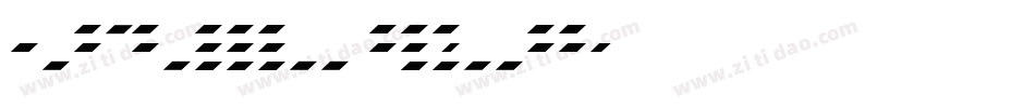 KurtRussell Regular字体转换